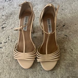 Steve Madden Nude Heels
